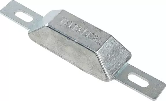 Анод цинковый корпусный 170x20x3, Tecnoseal TEN00386_RM