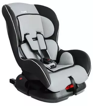 Кресло детское автомобильное с креплением ISOFIX (серое, группа 0-1-2 от 0 кг до 18 кг.) Наутилус SIGER KRES0195