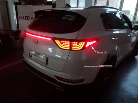 LED-модули рефлекторов задних фар Power LED 1533L2 KIA Sportage IV 2016 -