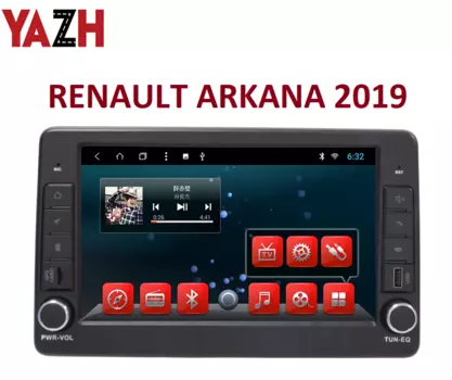 Магнитола штатная 9" YAZH для Renault ARKANA (Рено Аркана)