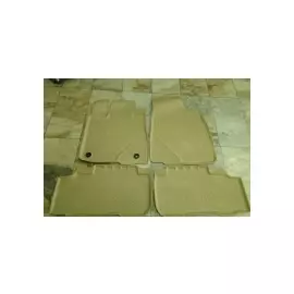 Коврики в салон (полиуретановые, бежевые) Toyota PZ4N1-20350-RN для Toyota Highlander 2017 -