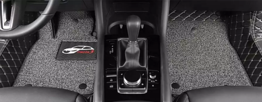 Коврики в салон, полиуретановые, серые XHF-F168 XHF00102 Mazda CX-30 2020-