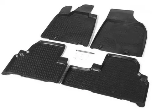 Коврики в салон Rival полиуретан черный 13201001 Lexus RX 2009-