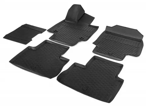 Коврики в салон Rival полиуретан черный 15706004 Toyota RAV4 2019-