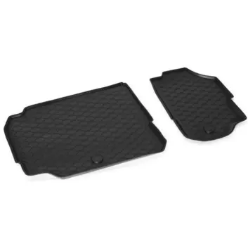 Коврики в салон (полиуретан, черный) Rival 65105002