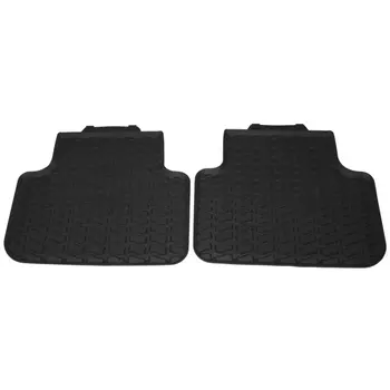 Коврики в салон задние Vag резина черный 4M1061512A041 Audi Q7 2020-