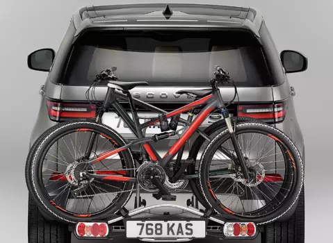 Крепление для перевозки 3-х велосипедов на фаркоп Land Rover VPLVR0069 для Land Rover Range Rover Sport 2018 -