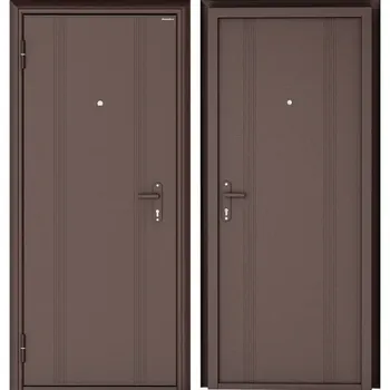 Дверь входная металлическая Doorhan Эко 88x205 см левая цвет антик медь