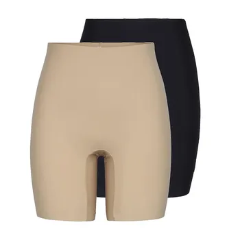 Леггинсы Pieces Namee Short 2 units, бежевый