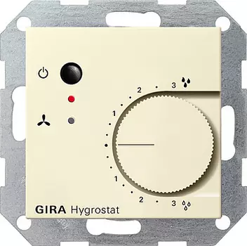 226501 Электронный гигростат Кремовый Gira