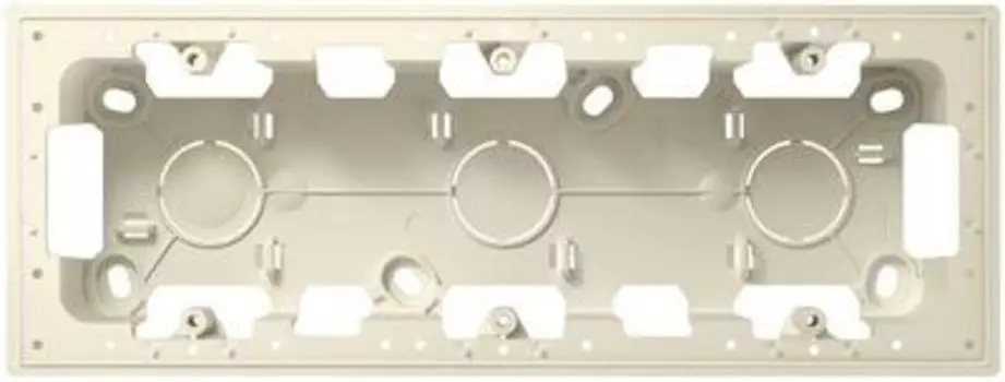 2400753-031 Монтаж короб для накл монт на 3 модуля, сл кость Simon 24