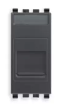 20337.6 Розетка rj45 с крышкой cat6 utp 110 Vimar Eikon