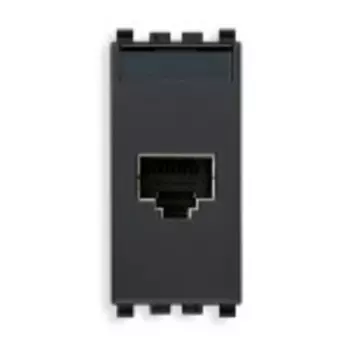 20339.5 Розетка rj45 netsafe cat5e ftp 110 Vimar Eikon