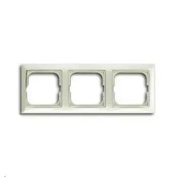 2513-96-507 Рамка Basic 55 Chalet-white 3-постовая ABB