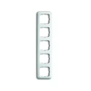 2515-214 Рамка Reflex SL Альпийский белый 5-постовая ABB