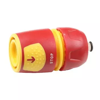 Быстросъёмный соединитель GRINDA TU 8-426225_z02, 1/2"-3/4", пластиковый с TPR, универсальный, для шланга, PROLine
