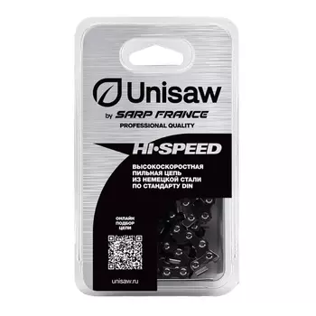 Цепь пильная Unisaw Professional Quality 16", 3/8", 1.6 мм, 60 звеньев SD6C60DL