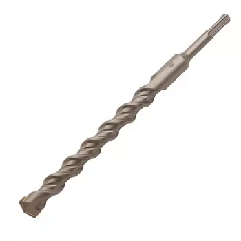 Бур по бетону Denzel 705047, двойная спираль, Cobalt W-tip, 20x260 мм, SDS PLUS