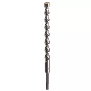 Бур по бетону Denzel Cobalt W-tip 705053, двойная спираль, 22x310 мм, SDS PLUS