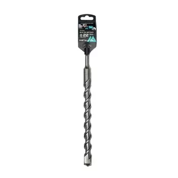 Бур по бетону Metallica Optima 904886 SDS-plus 22 х310/250 мм, напайка с центром, 2 спирали