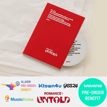 ENHYPEN 2-й полноценный альбом ROMANCE: UNTOLD Engene версия. И МАГАЗИН ПОБ 7 SET & MUSICART POB
