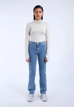 Джинсы прямого кроя LEXY STRAIGHT Dr.Denim, светло-голубой деним