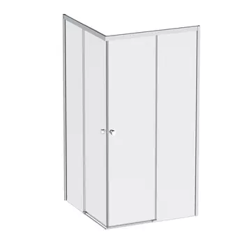 Душевой уголок 100x100 AM.PM X-joy W94G-403-100100-MТ1К стекло прозрачное, профиль хром матовый