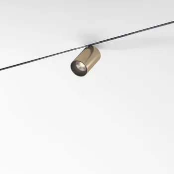 Трековый светильник магнитный LED 24V Elektrostandard Mini Magnetic 85202/01 5W 3000K латунь/черный