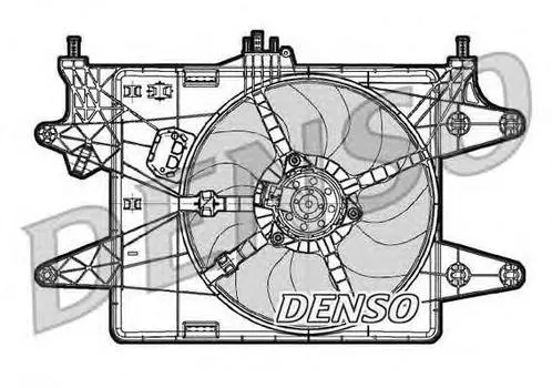 Вентилятор радиатора DENSO арт. DER09081