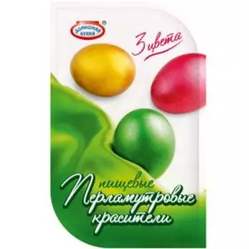 Красители для декорирования пасхальных яиц, жидкие, в ассортименте