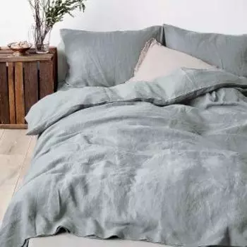 Комплект постельного белья Rustic Silver, Евро, нав. 70х70 см, полисатин