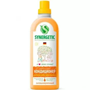 кондиционер для белья SYNERGETIC биоразлаг.Цитрусовая фантазия 1л