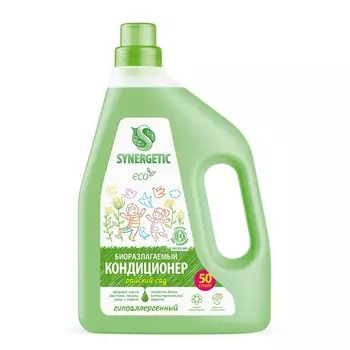 Кондиционер для белья Synergetic Райский сад, 1.5 л