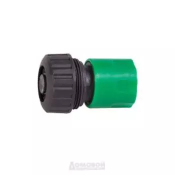 Коннектор с аквастопом 3/4", пластик