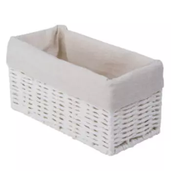 Корзина стеллажная Handy Home Paper, 20x10x10 cм, белый