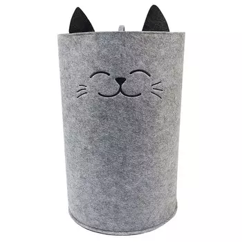 Корзинка для хранения Eva Funny Котик, искусственный войлок