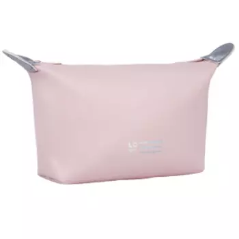 Косметичка Шарм, 21x6.5x12.5 см, розовый