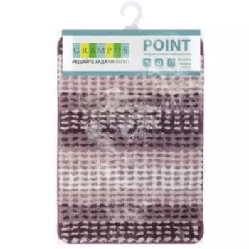 Коврик для ванной комнаты Point, 40х60 см, кремовый