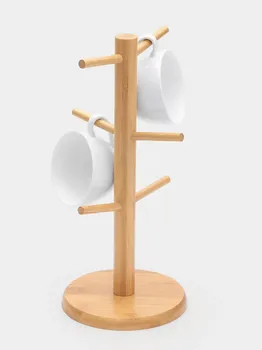 Подставка для кружек bellatenero bamboo, 14.532 см, бамбук