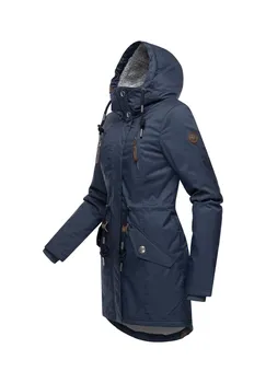 Зимнее пальто Элси меланж Ragwear, синий