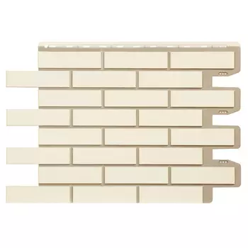 Панель фасадная Royal Stone Облицовочный кирпич 920х630 мм нельсон