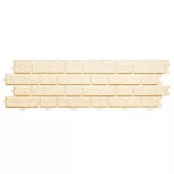 Панель фасадная Tecos Brickwork 1140х350 мм шампань