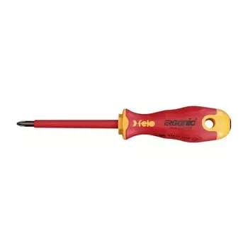 Отвертка диэлектрическая крестовая PH2 206 мм 1000 В Felo Ergonic (41420390)
