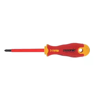 Отвертка диэлектрическая крестовая PZ2 206 мм 1000 В Felo Ergonic (41520390)