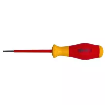 Отвертка диэлектрическая плоская SL2,5 155 мм 1000 В Felo (91302590)