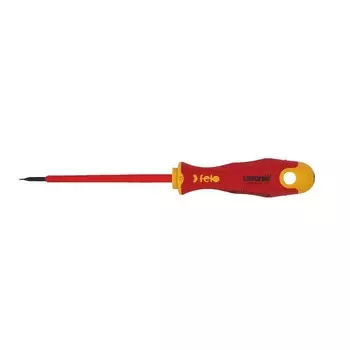 Отвертка диэлектрическая плоская SL3 186 мм 1000 В Felo Ergonic (41303090)