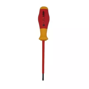 Отвертка диэлектрическая плоская SL4 190 мм 1000 В Felo (91304090)