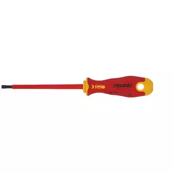 Отвертка диэлектрическая плоская SL5,5 226 мм 1000 В Felo Ergonic (41305590)