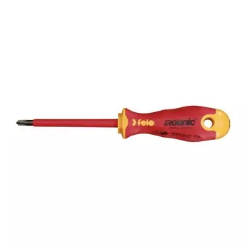 Отвертка диэлектрическая SL/H2 206 мм 1000 В Felo Ergonic (41620390)