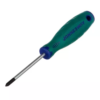 Отвертка PH1 80 мм Jonnesway крестовая Anti-slip grip (D71P180)